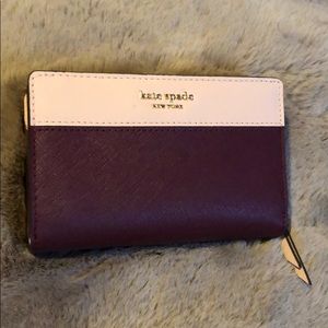 Medium Kate Spade Bifold wallet Cameron brand new